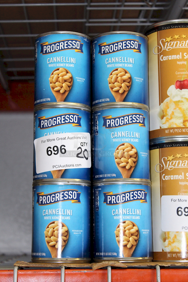 Progresso CANNELLINI White Kidney Beans 1Lb. 3oz Cans - 20x Your Bid - Image 1 of 1