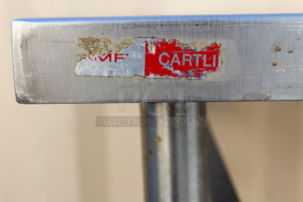 APW 65-2630 Worktop With (4) Bun Pan Racks On Commercial Casters 30x26x34 - Image 4 of 4