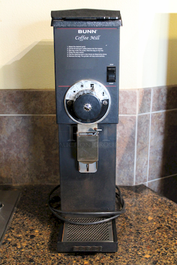 Bunn G3HD Bulk Coffee Grinder w/ 3 lb Hopper Capacity, (22100.0000). 120v/60/1-ph, 11 amps, 1320 watts, NEMA 5-15P, cord attached, UL, ETL-Sanitation