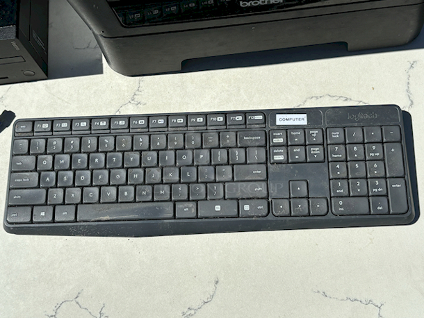 Windows Based Computer, Monitor, Wireless Keyboard and Office Printer.  - Image 6 of 7