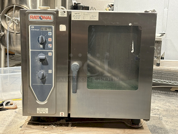 OUTSTANDING! IN AMAMZING WORKING CONDITION! Rational CD61 Combi-Dämpfer 6 Grid Combi Steam Oven, 208 Volt.  - Image 1 of 5