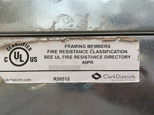 HUGE LOT!!! ClarkDietrich ProTRAK® 25 (15mil) 3-5/8in x 1-1/4in x 10ft Drywall Track  1-1/4" LEG HEM, Galvanized Steel, 362PDT125-15 25ga Equivalent , 50ksi, G40 - Unpunched. 180x Your Bid
 - Image 3 of 5