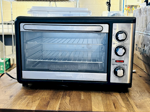Hamilton Beach 31108 Countertop Oven with Convection and Rotisserie, Baking, Broil, Extra Large Capacity, Stainless Steel. - Image 1 of 5