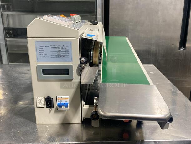 FRBM-810III Solid Ink Coding Continuous Rapid Sealer
 - Image 4 of 4