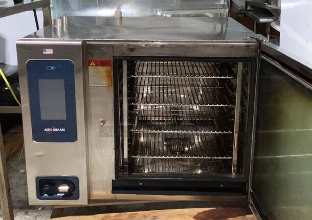 ALTO-SHAMM 10 PAN HALF SIZE NATURAL GAS COMBI-OVEN WITH SMOKER
 - Image 5 of 5