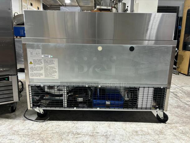 Brand New Scratch & Dent DSP60 2-Door Commercial Food Prep Table Refrigerator in Stainless Steel
 - Image 3 of 6