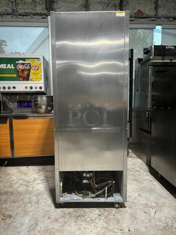 Beverage-Air RI18-HS-20 Reach-In Refrigerator Stainless Top & Bottom Half Doors
 - Image 2 of 6