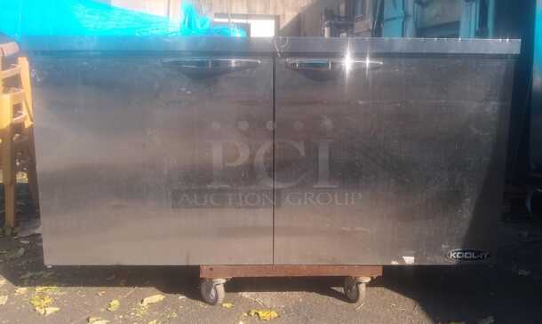 WOW!! Kool-It KUCF-60-2 | 60" Wide 2 DOOR Undercounter Freezer!
 - Image 1 of 6
