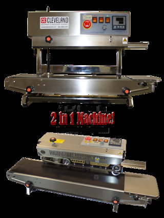 New Cleveland CE-2500-HVE Continuous Band Sealer 115 Volt ( First Picture is a Stock Picture)
