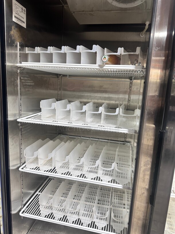 Late Model Atosa MCF8707GR Refrigerator Merchandiser Two-section 54-2/5W X 31-7/10D X 83-1/10H Working  - Image 8 of 10