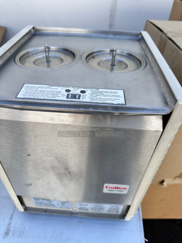 New! Crathco E29-4 11 1/4"  Cold Beverage Dispenser  115v Only Base Working - Image 5 of 9