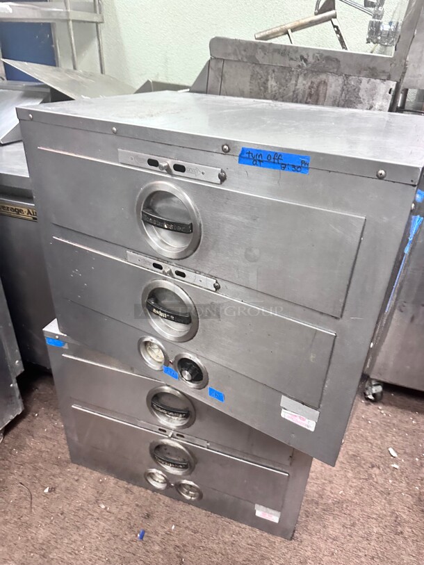 Working Toastmaster 3B84DT09 Two Drawer Hot Food Server Warming Drawer Free Standing 120V - Image 5 of 5