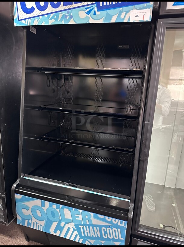 Working Structural Concepts HECO3678R Oasis 36 inch High Environment Refrigerated Air Curtain Merchandiser  - Image 6 of 10