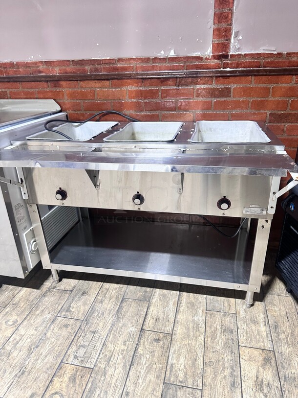 Late Model Cozoc ST5005E-5 - Hot Food Table, electric, wet or dry operation, , (3) wells, infinite controls Working