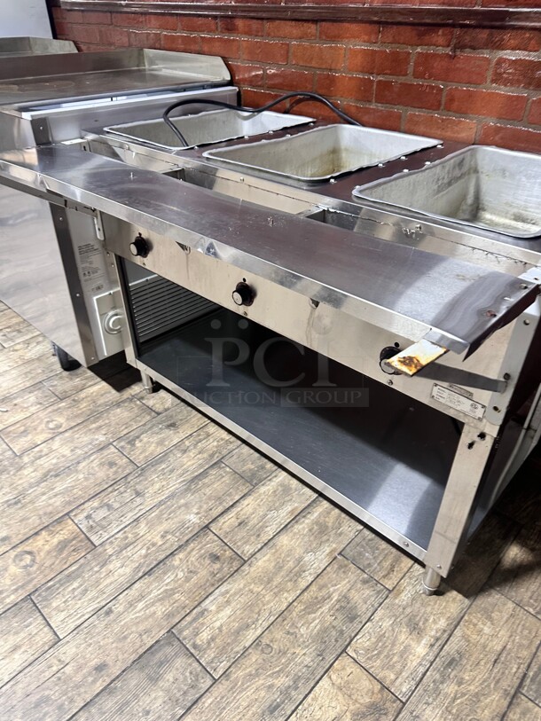 Late Model Cozoc ST5005E-5 - Hot Food Table, electric, wet or dry operation, , (3) wells, infinite controls Working - Image 7 of 9