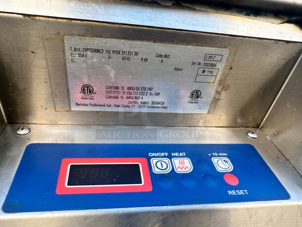 Electrolux 371174 Automatic Pasta Cooker, electric, 5.3 gallon single tank 220 Volt 3 Phase Tested and Working! - Image 4 of 5