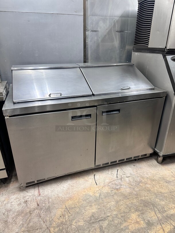 Delfield Commercial 72" Mega Top Sandwich Prep Table 115 Volt Tested and Working! - Image 2 of 9