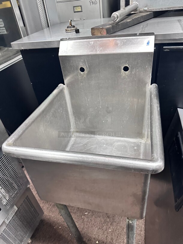 Commercial Heavy Duty Stainless Steel Mop Sink NSF - Image 1 of 7