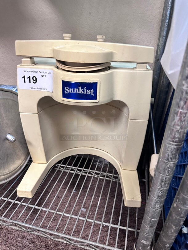 Sunkist S-100 Commercial Sectionizer NSF Manual  - Image 5 of 6