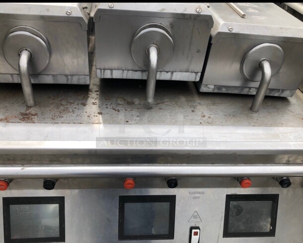 Working Taylor Electric Double Sided Clamshell Griddle w/ Thermostatic Controls - 3/4 inch Steel Plate, 220v/3ph NSF - Image 7 of 9