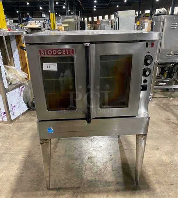 Blodgett Commercial Convection Oven! With View Through Doors! Metal Oven Racks! On Legs!  - Image 1 of 7