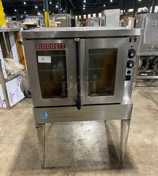 Blodgett Commercial Convection Oven! With View Through Doors! Metal Oven Racks! On Legs! - Item #1113776