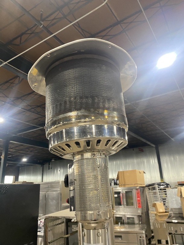 Nice! Stainless Steel Propane Powered Heater For Outdoor Use Only!
Model NCZH-G-KMZMSS - Image 2 of 5