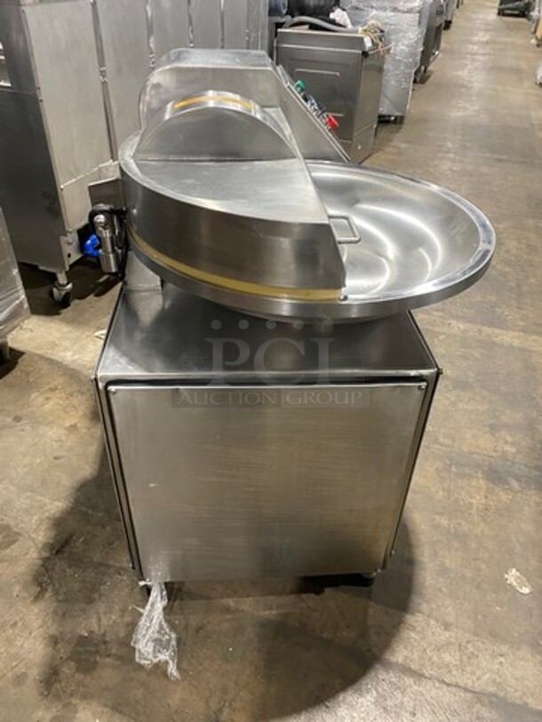 Nice! Late Model! Jixiang Commercial Countertop Buffalo Chopper! All Stainless Steel! Model ZB40 Serial 2019072! 240V! Working When Removed! - Image 3 of 9