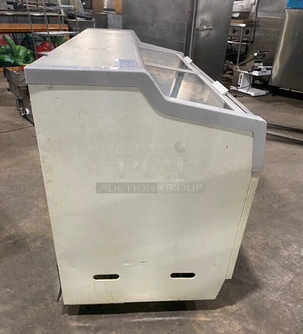 Turbo Air Commercial Ice Cream Freezer Merchandiser w/ 2 Sliding! - Image 2 of 8