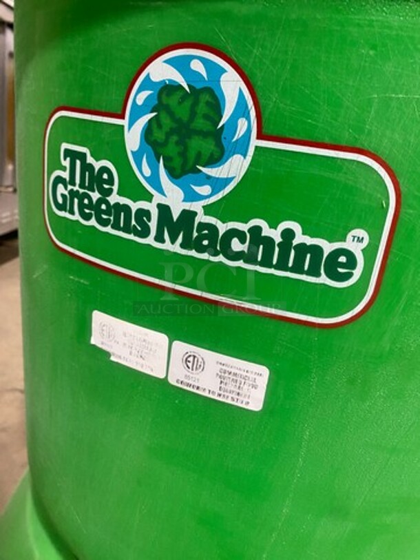 The Green Machine! Electrolux Dito Commercial Salad Spinner! 115V 1 Phase! On Casters!  - Image 6 of 7