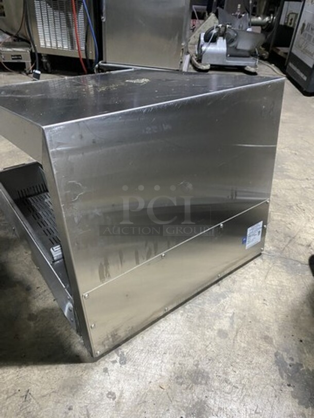 Marshall All Stainless Steel Counter Top Crisp-N-Hold Warmer Dump Station! Great For Chicken & Fries! Model RR5E Dump Station Serial 0215H37060! 208V 1 Phase!  - Image 4 of 9