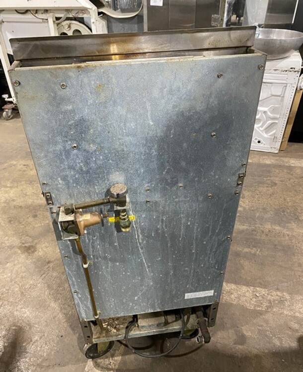 Frymaster Commercial Natural Gas Powered Commercial Pasta Cooker/Rethermalizer! With Backsplash! All Stainless Steel! MODEL FBCR18CSE SN:1208HR0002 110-120V 1PH - Image 4 of 10