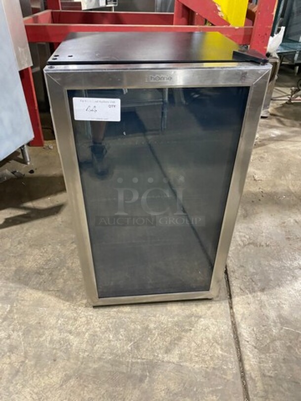Home Countertop/ Undercounter Mini Fridge! With View Through Door! With Racks! Model: HME030065N 115V - Image 1 of 7
