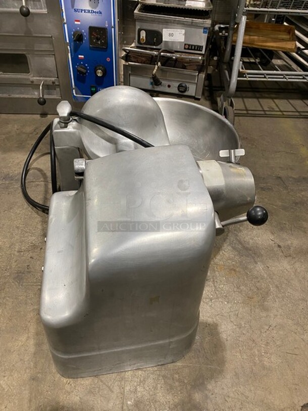Hobart Commercial Countertop Buffalo Chopper! All Stainless Steel! Model: 84181D SN: 1916553 115V 60HZ 1 Phase! Working! - Image 2 of 9
