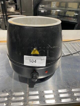 Glenray Commercial Countertop Food Warmer Soup Kettle! SN: E4019924 120V