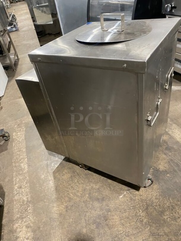 Isifol Electric Powered Clay TANDOOR Baking Oven!  ALL STAINLESS STEEL! On Casters!  - Image 4 of 8