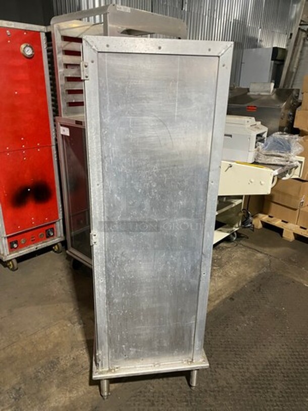 Lockwood Commercial Single Door Enclosed Pan Rack! Solid Stainless Steel! On Legs! Model: CA60RR25 - Image 2 of 7