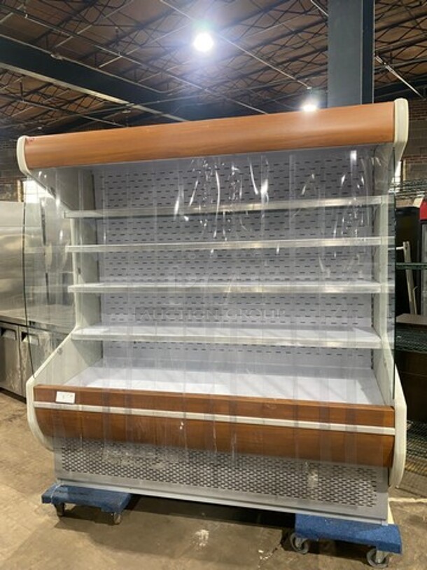 Sifa Commercial Refrigerated Open Grab-N-Go Display Case! With Clear Front Cover! Model: GAEMUL186N03B0 SN: 14694 220/240V