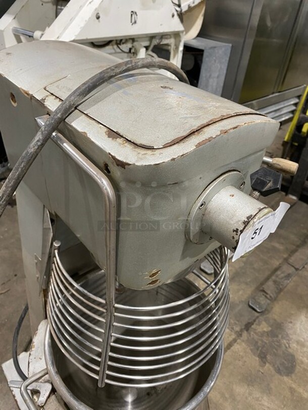 Presto 30 Quart Planetary Mixer! With Guard & Bowl! Model PM30! 115V 1 Phase!  - Image 9 of 9