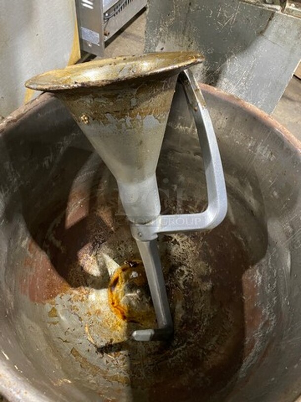 Hobart Commercial Floor Style Heavy Duty Mixer! With Mixing Bowl! With Hook Attachment! - Image 7 of 11