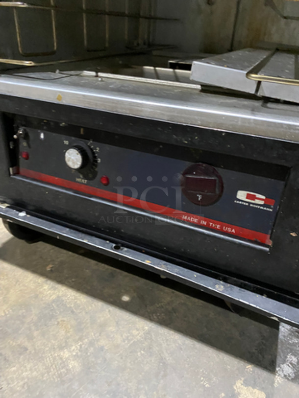 Carter Hoffmann Commercial Heated Holding Cabinet! Single View Through Door! Stainless Steel Body! On Casters! - Image 6 of 8