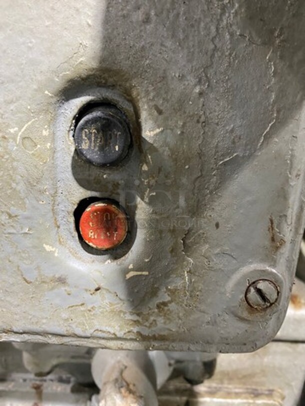 Hobart Commercial Floor Style Heavy Duty Mixer! With Mixing Bowl! With Hook Attachment! - Image 11 of 11