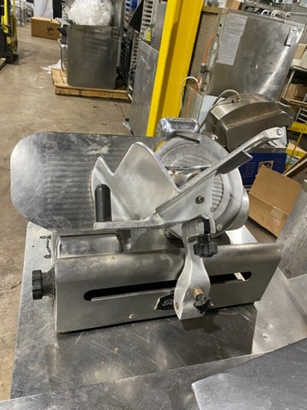 Globe Commercial Countertop Deli/ Meat Slicer! All Stainless Steel! - Image 2 of 9