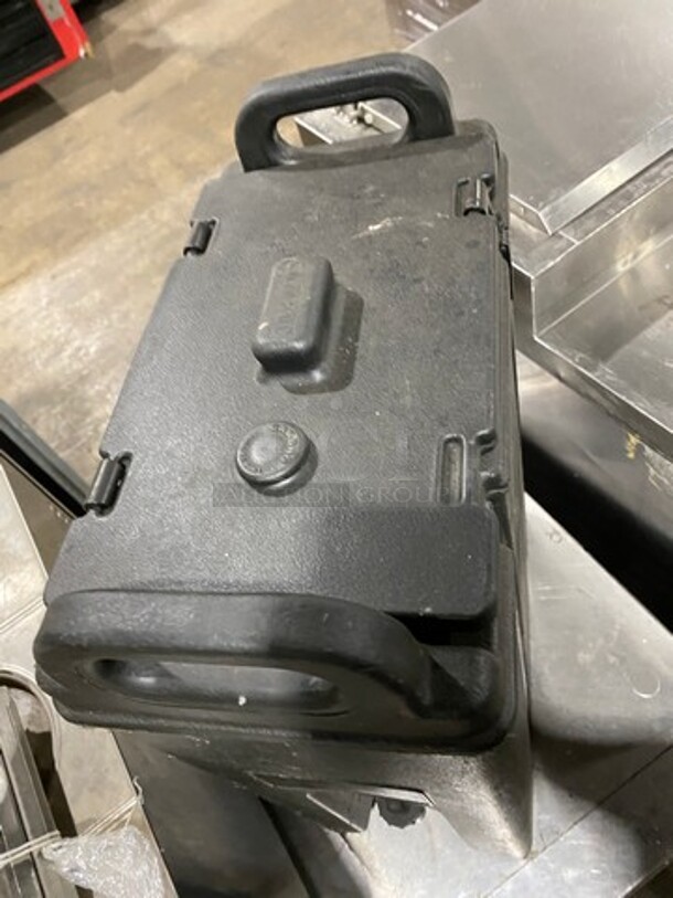 Cambro Insulated Beverage Dispenser/ Holder! With Side Handles! With Lid! - Image 3 of 5