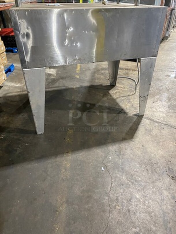 GREAT! Bakers Pride Commercial Electric Powered Single Deck Pizza Oven! All Stainless Steel! On Legs! WORKING WHEN REMOVED! 208V 3 Phase! - Image 3 of 8
