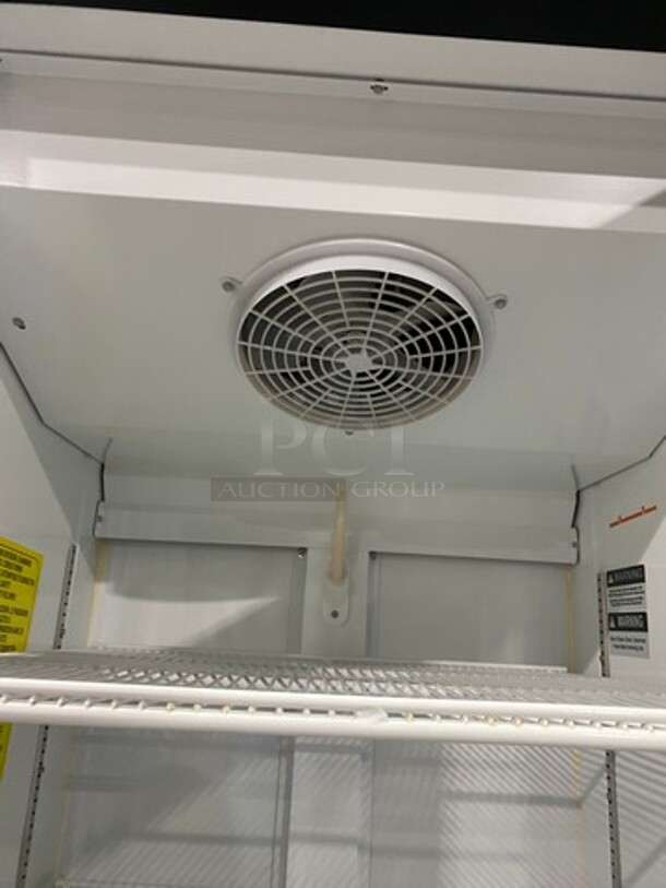 Metalfrio Commercial Single Door Reach In Cooler Merchandiser! With View Through Door! With Poly Coated Racks! Model: NG26CHC 120V - Image 6 of 8