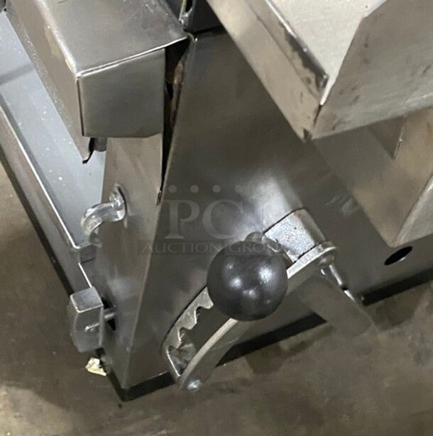 Commercial Countertop Natural Gas Powered Flat Top Griddle And Cheese Melter Combo! With Back And Side Splashes! All Stainless Steel! - Image 8 of 8