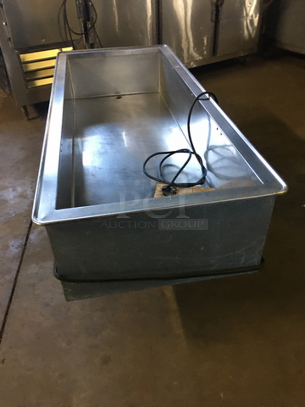 WOW! Atlas Stainless Steel Commercial Cold Pan Drop In Unit! Model: WCMD SN:1358-93 115V 60HZ 1 Phase - Image 4 of 8