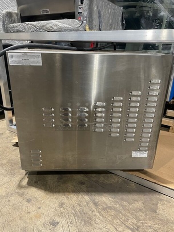 NICE! NEW! Never Used! Merrychef Commercial Countertop Rapid Cook Oven! All Stainless Steel! Model: EIKONE6 SN: 1305213090341 208/240V 60HZ 1 Phase - Image 4 of 9