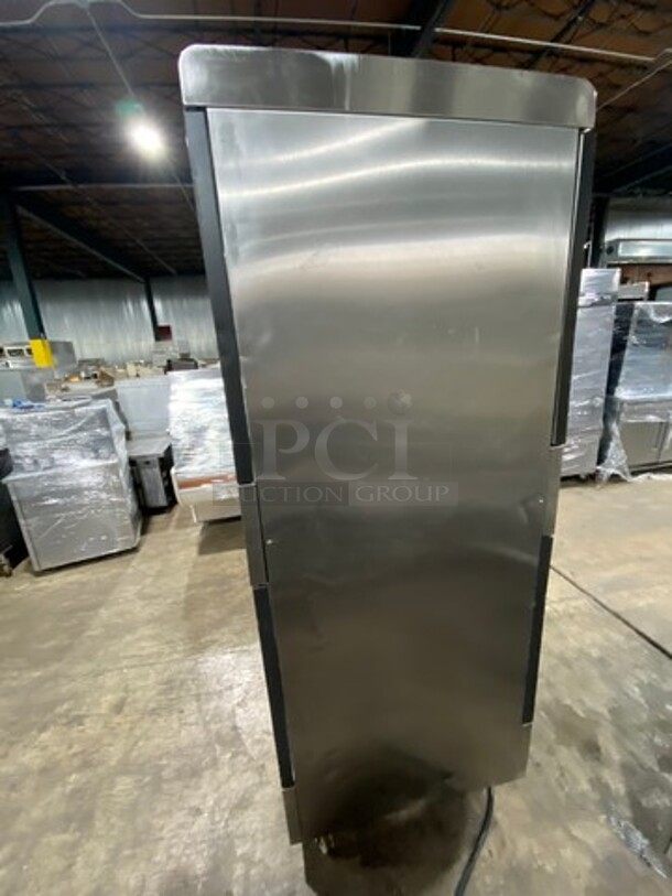 WOW! Hobart Commercial Electric Powered Rotisserie Machine! With Lower Food Warmer! All Stainless Steel! On Casters! Model: HRW330 SN: 750004202 208V 60HZ 3 Phase - Image 4 of 11